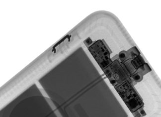 Smart Battery Case del iPhone 11 vista a rayos x