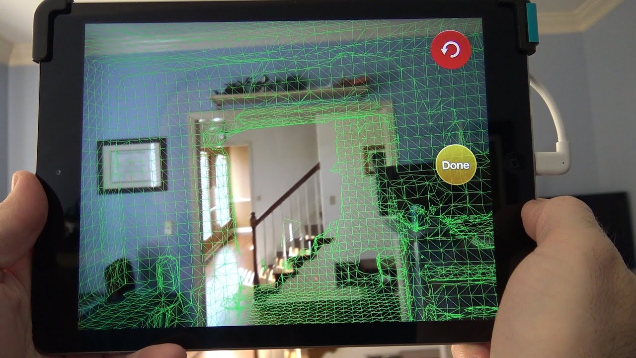 Escaneado de entornos en 3D con un iPad