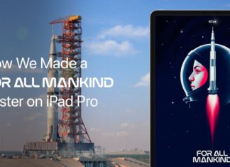 Como se hizo el poster de Para toda la Humanidad con un iPad
