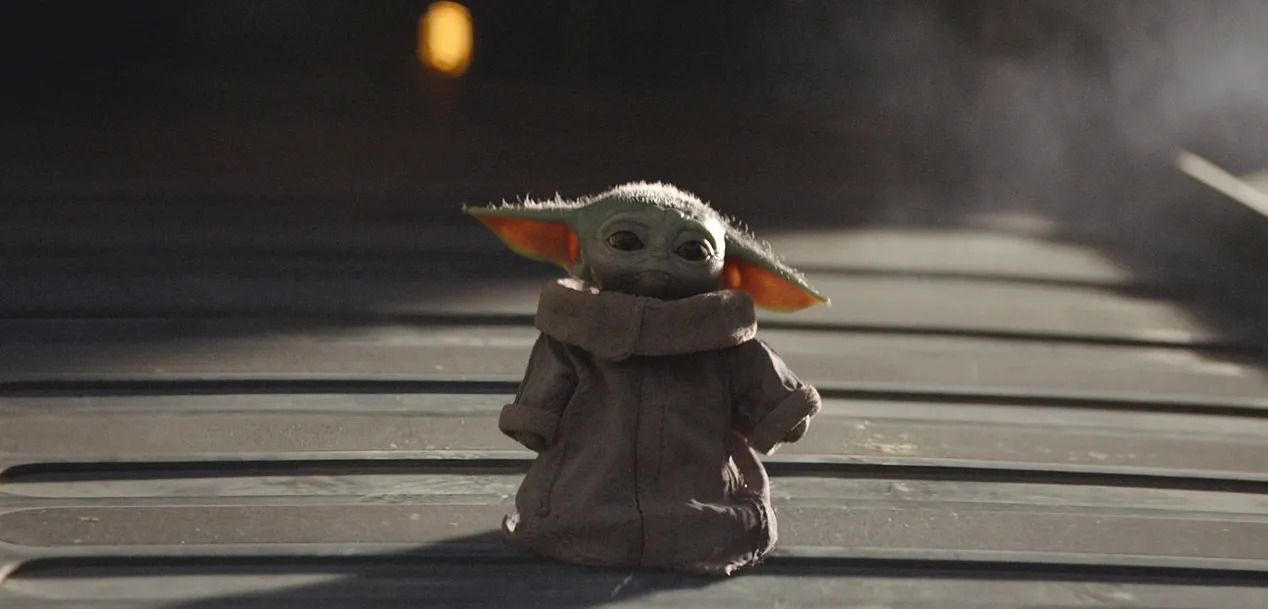 Baby Yoda en El Mandaloriano