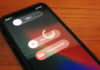 Pantalla de llamadas de emergencia en iOS