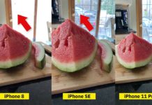Comparación cámaras del iPhone SE, iPhone 8, iPhone 11 Pro