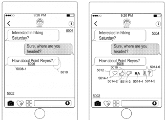 Patente de Apple sobre la App de Mensajes
