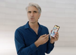 Craig Federighi presentando iOS 14