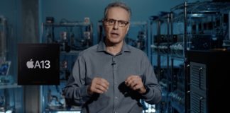 Johny Srouji hablando del A13 en su laboratorio