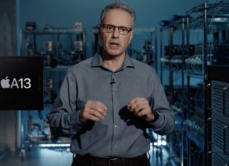 Srouji no se va a ningún lado, el jefe de diseño de chips se queda en Apple Johny Srouji hablando del A13 en su laboratorio