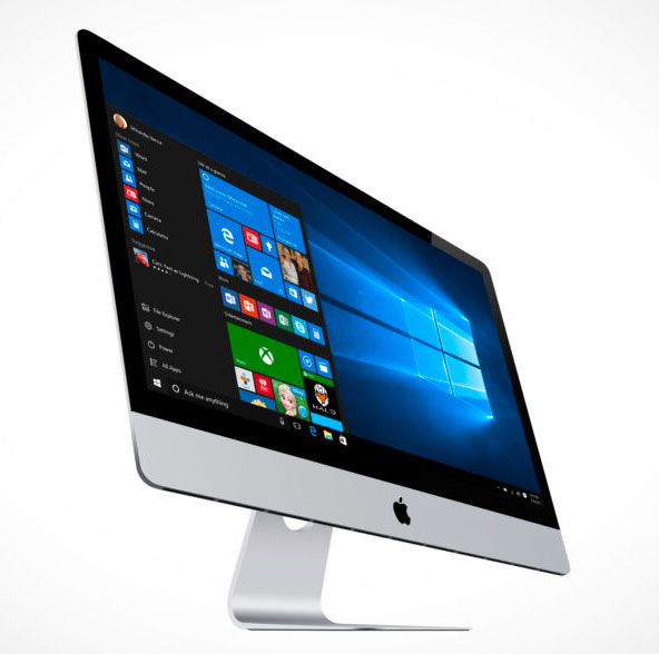 iMac con Windows 10