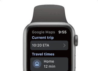 Direcciones paso a paso con Google Maps en el Apple Watch