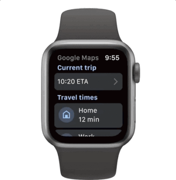 Direcciones paso a paso con Google Maps en el Apple Watch