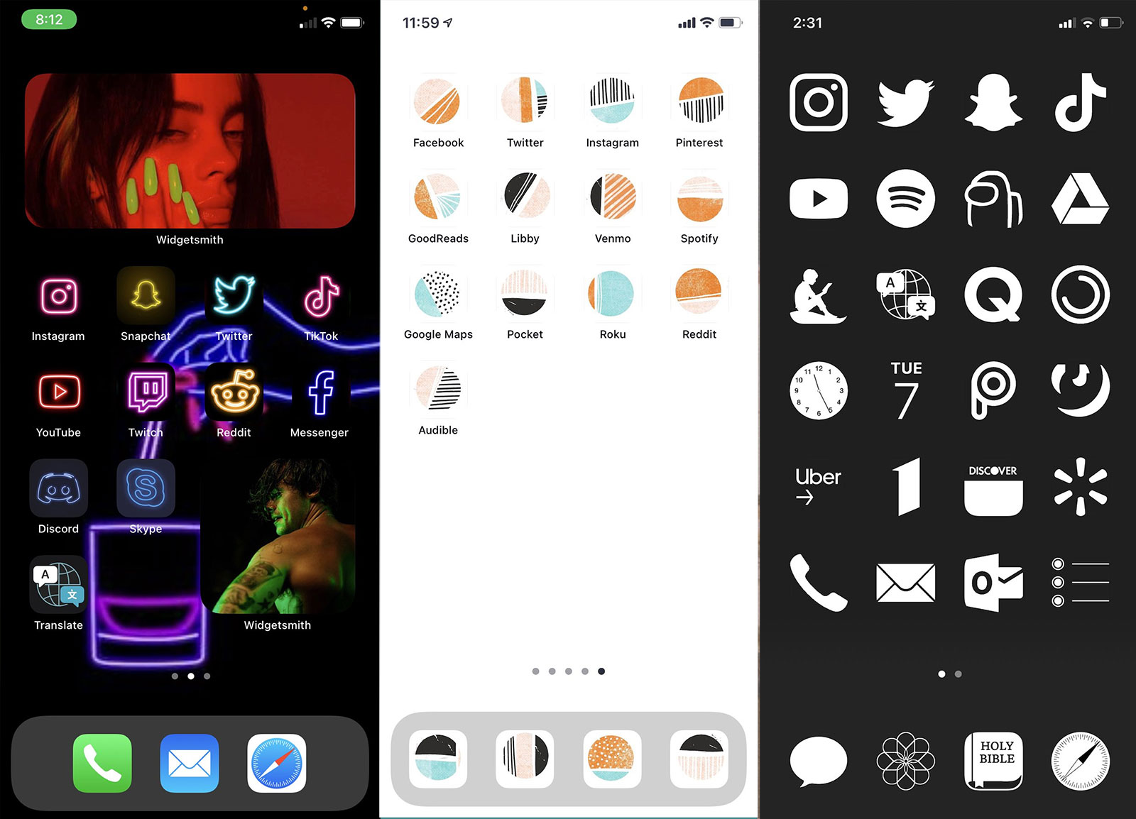 IOS 14 customizations