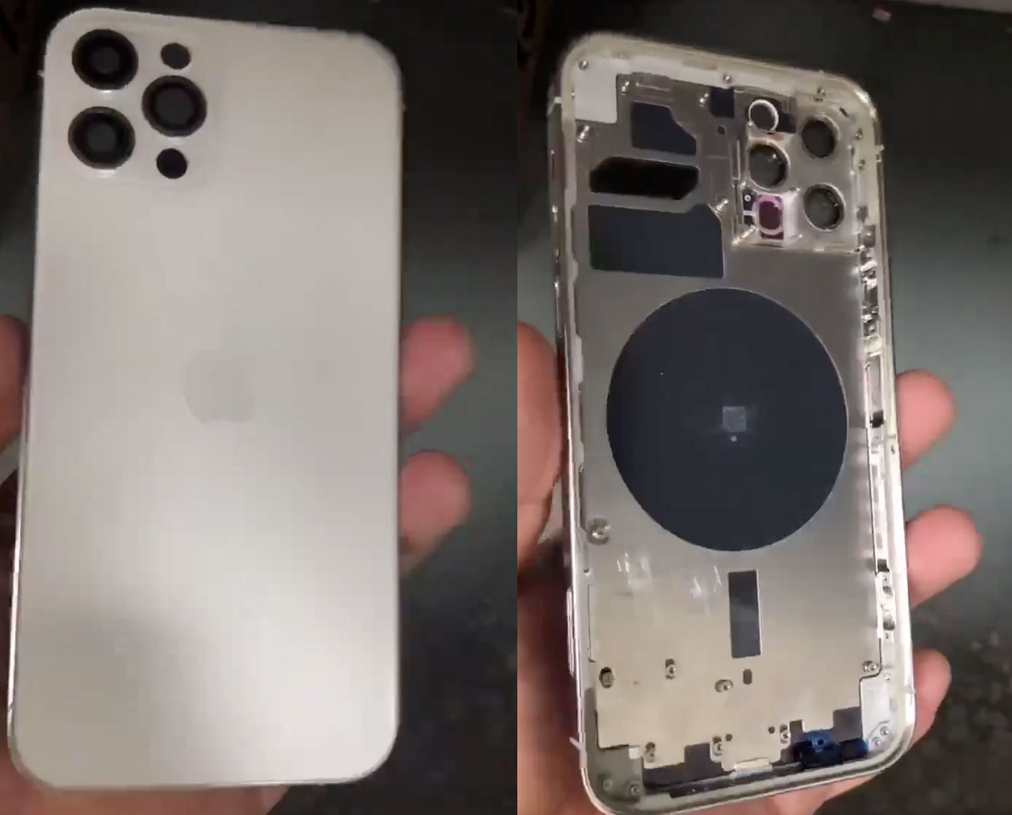 Supuesta carcasa del iPhone 12 Pro