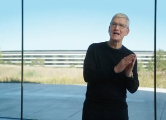Tim Cook durante la presentación del iPhone 12 en octubre de 2020