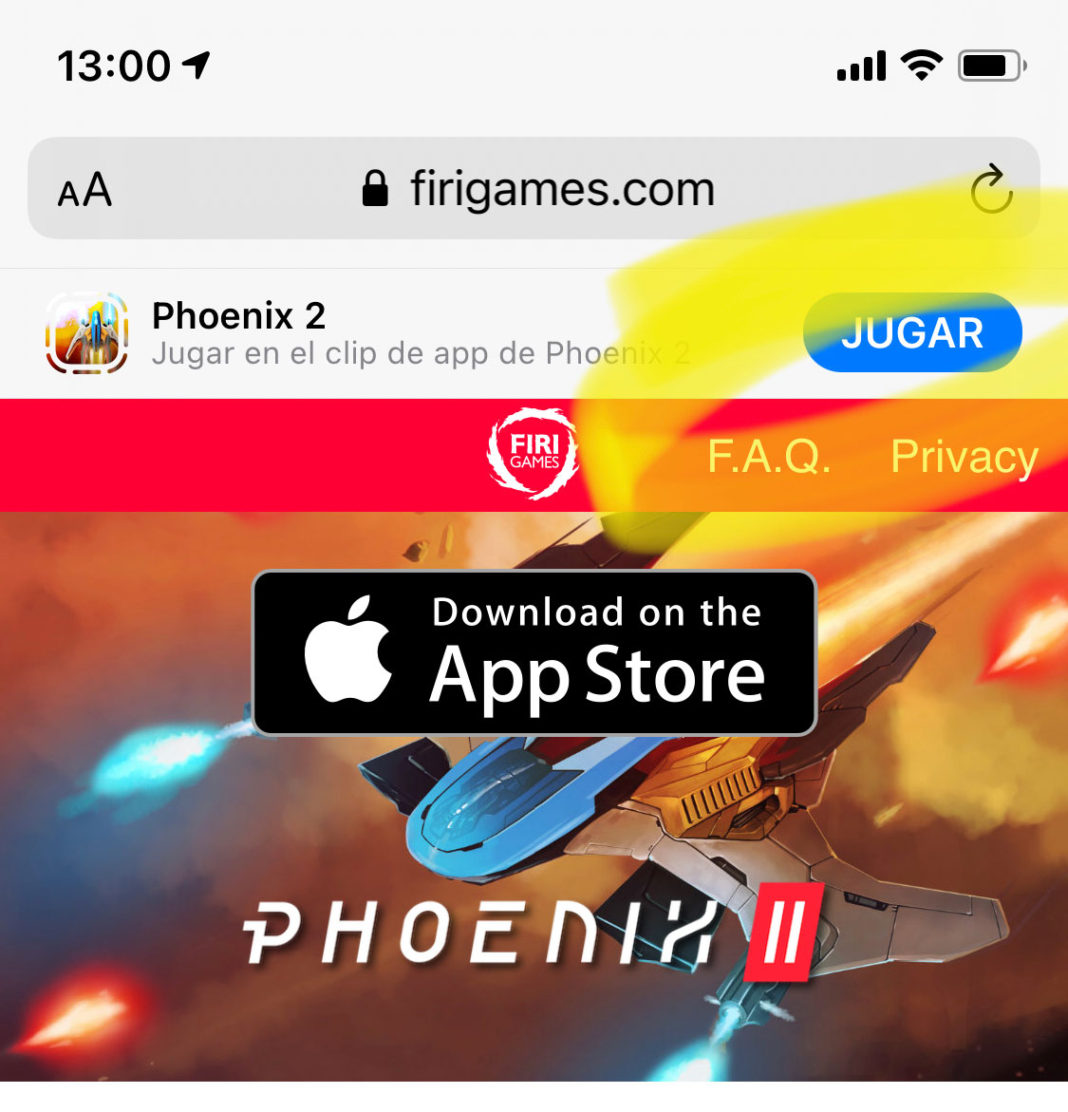 App Clips Prueba la demo de un buen juego con el nuevo sistema de pre