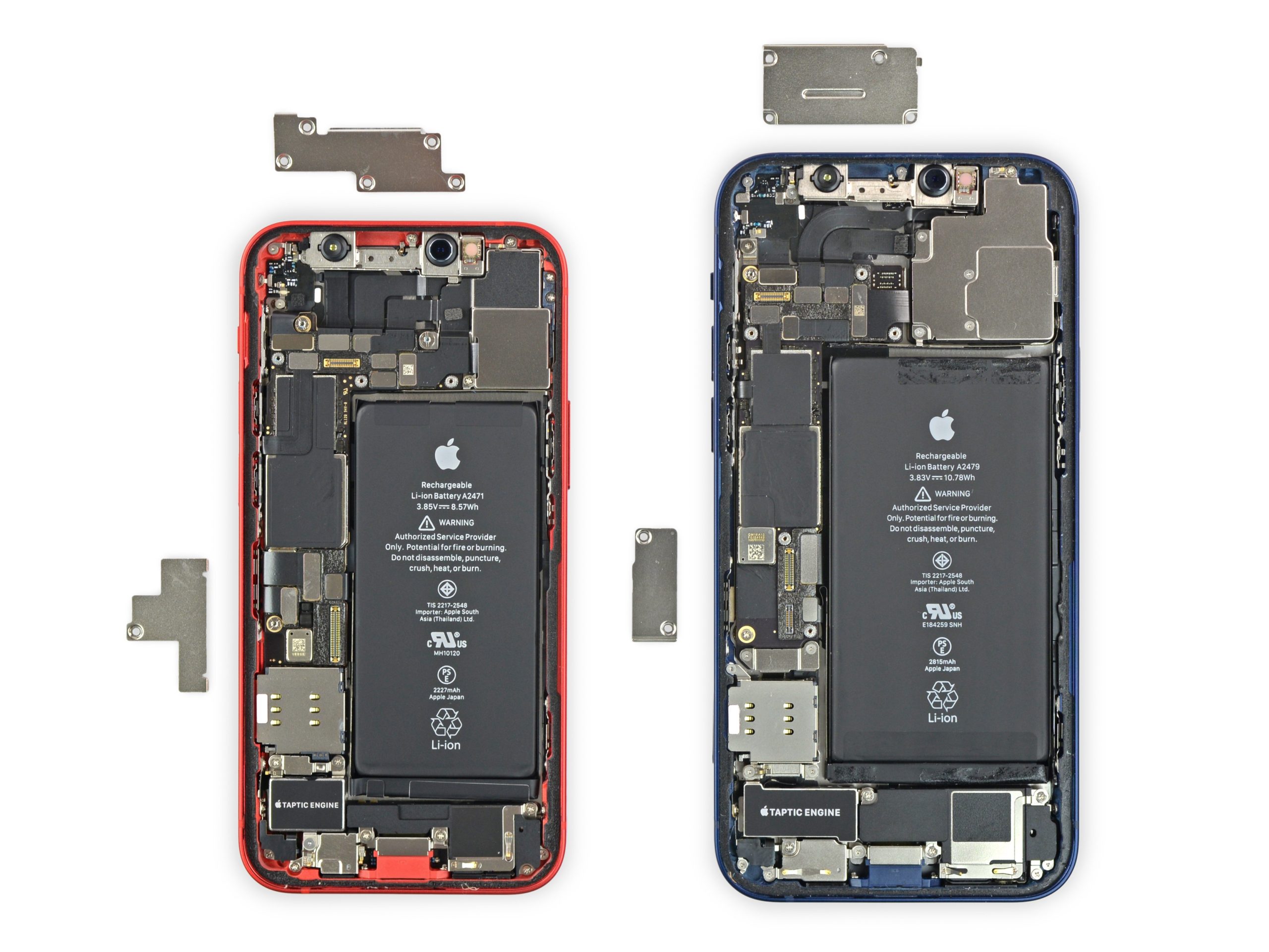 iPhone 12 mini por dentro