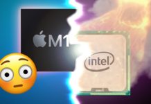 M1 e Intel Core i5 comparados