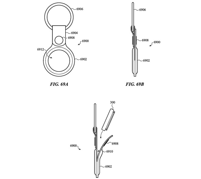 Patente de Apple para el llavero de AirTags