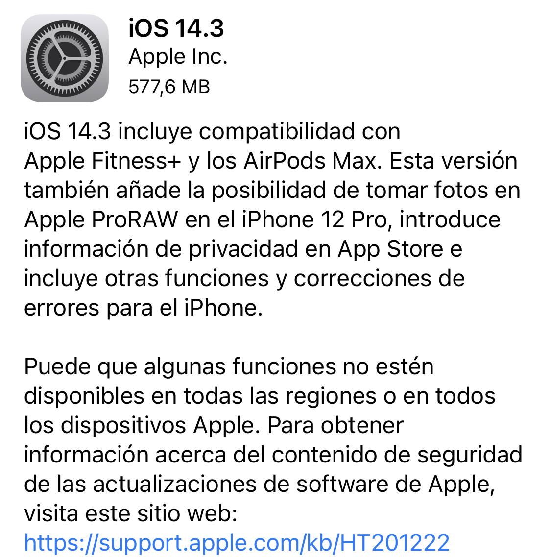 iOS 14.3