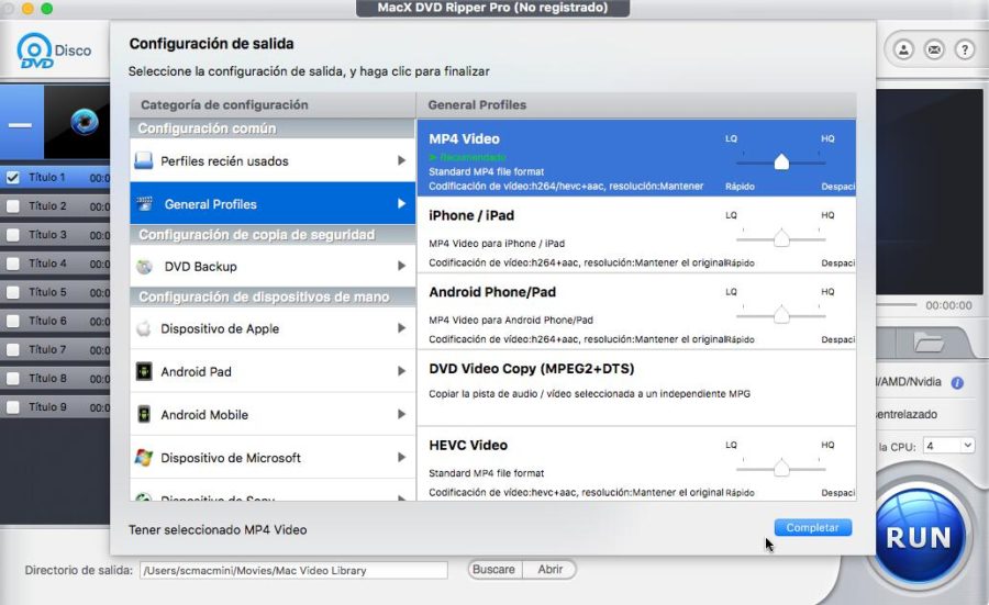 Mete tus DVDs al iPhone o iPad fácilmente con MacX DVD Ripper Pro