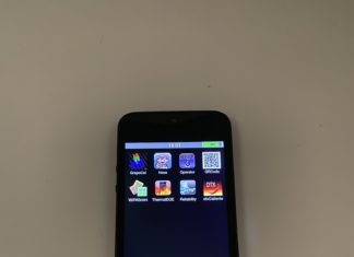 Prototipo de iPhone 5S en color negro