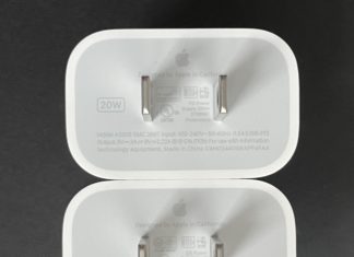 Adaptadores de corriente de 18 y 20 W de Apple