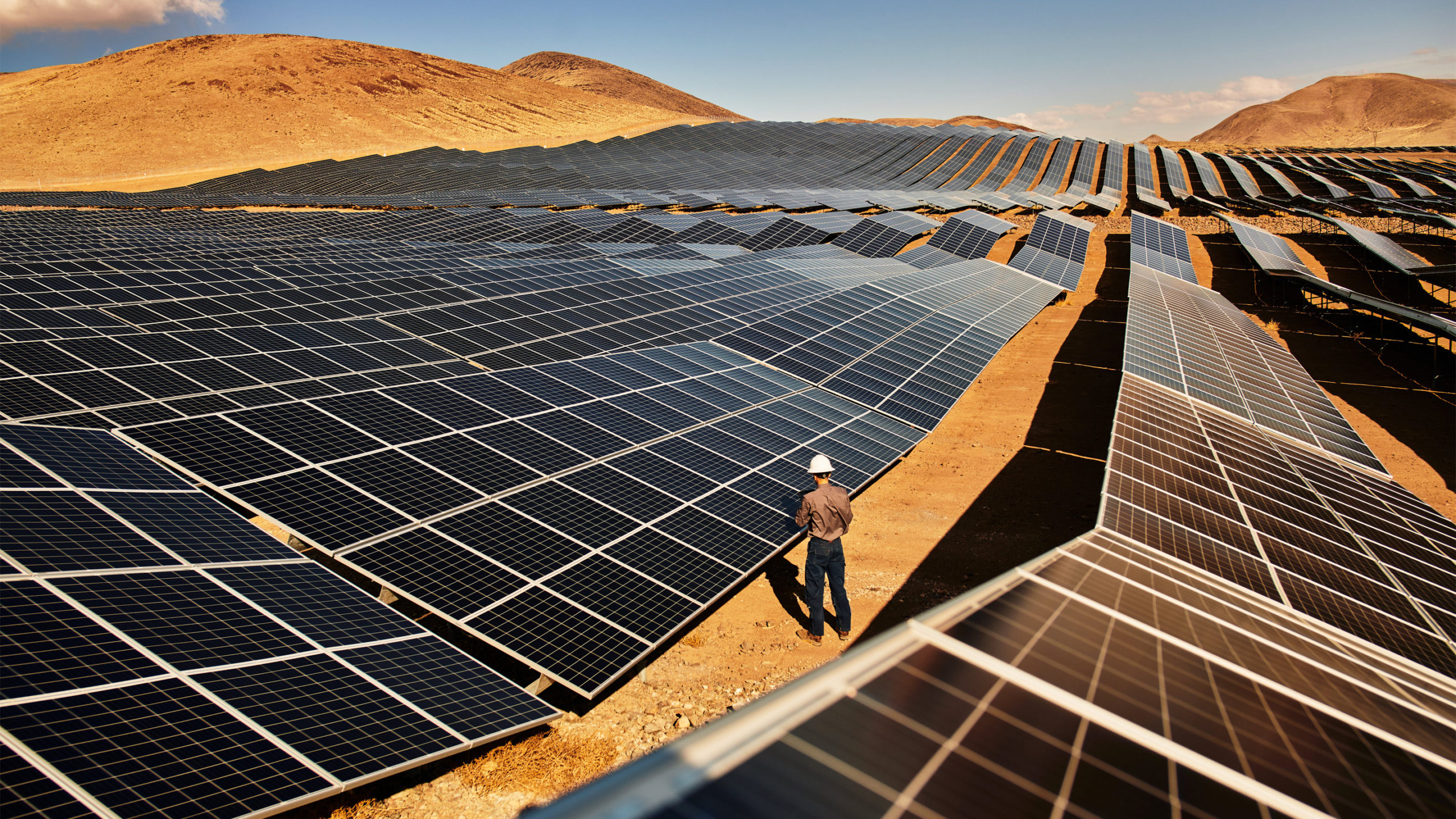 Granja solar de Apple en Turquoise, Nevada