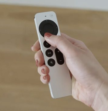 Nuevo mando a distancia del Apple TV en abril 2021