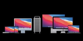 Familia de Macs en abril de 2021