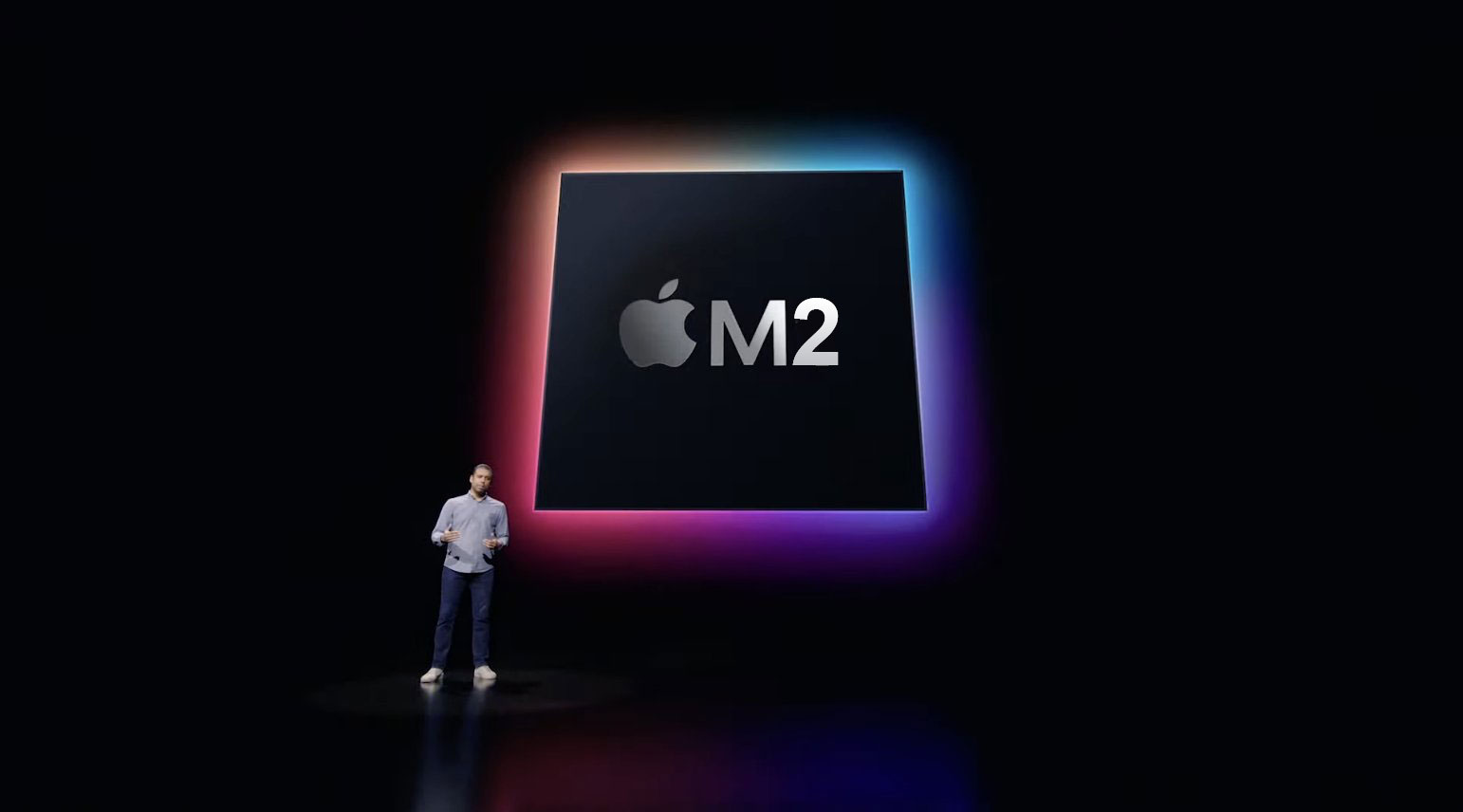 Apple M2 (fotocomposición)