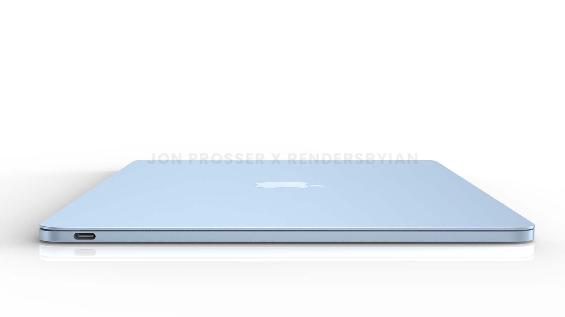 Concepto de diseño de Macbook Air del 2021