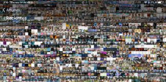 Muchas fotos en la App de Fotos