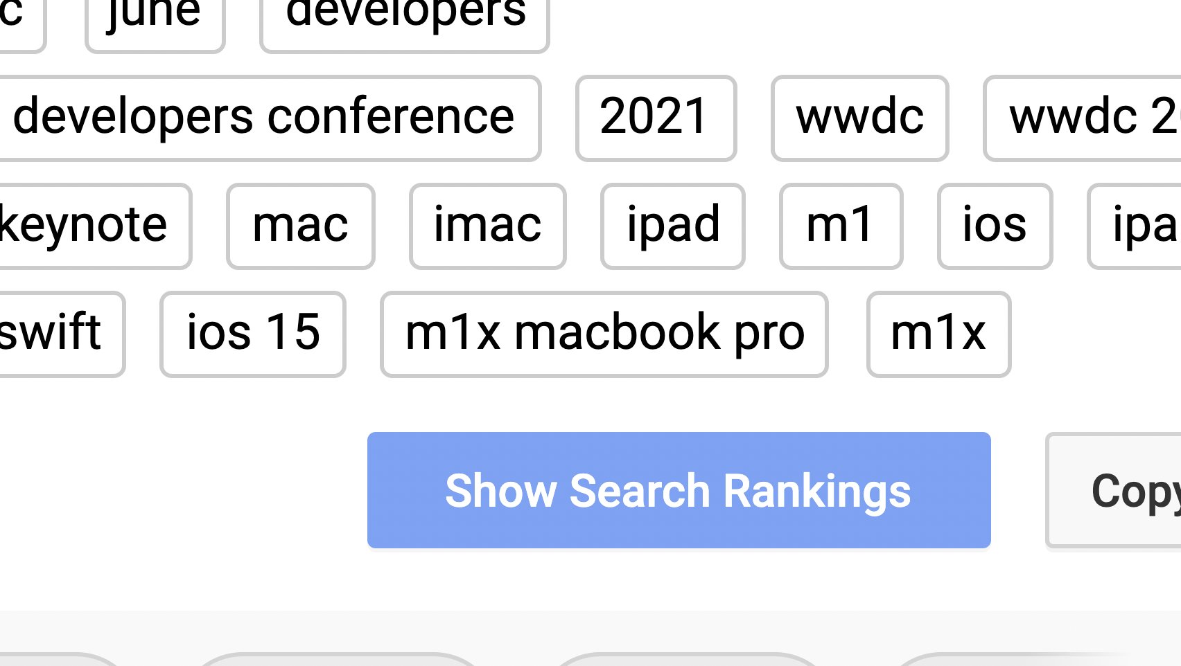 Mención del procesador M1X en el MacBook Pro más grande, aún no presentado