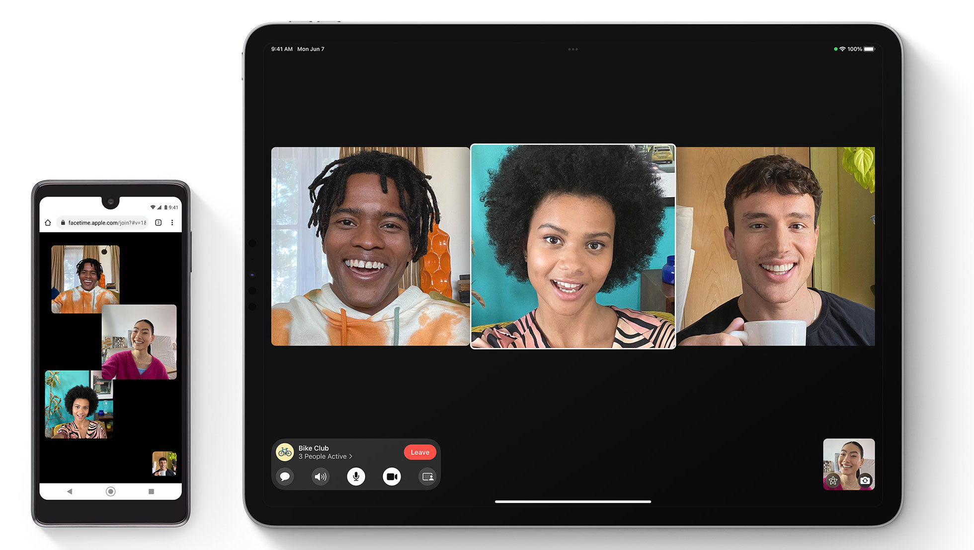 Llamadas de FaceTime en Android o Windows