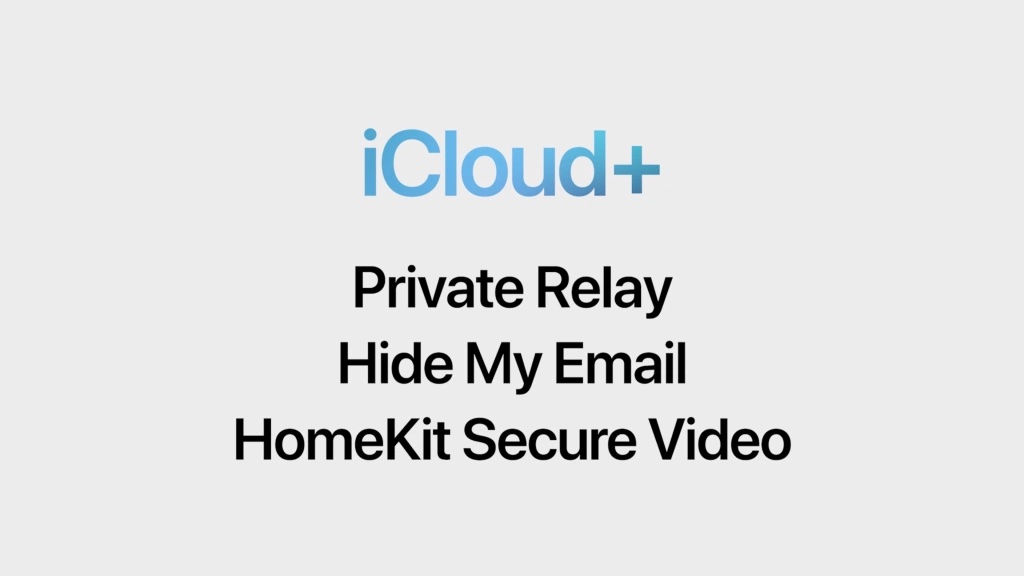 Servicios de iCloud+: Private Relay, Hide My Email y HomeKit Secure Video