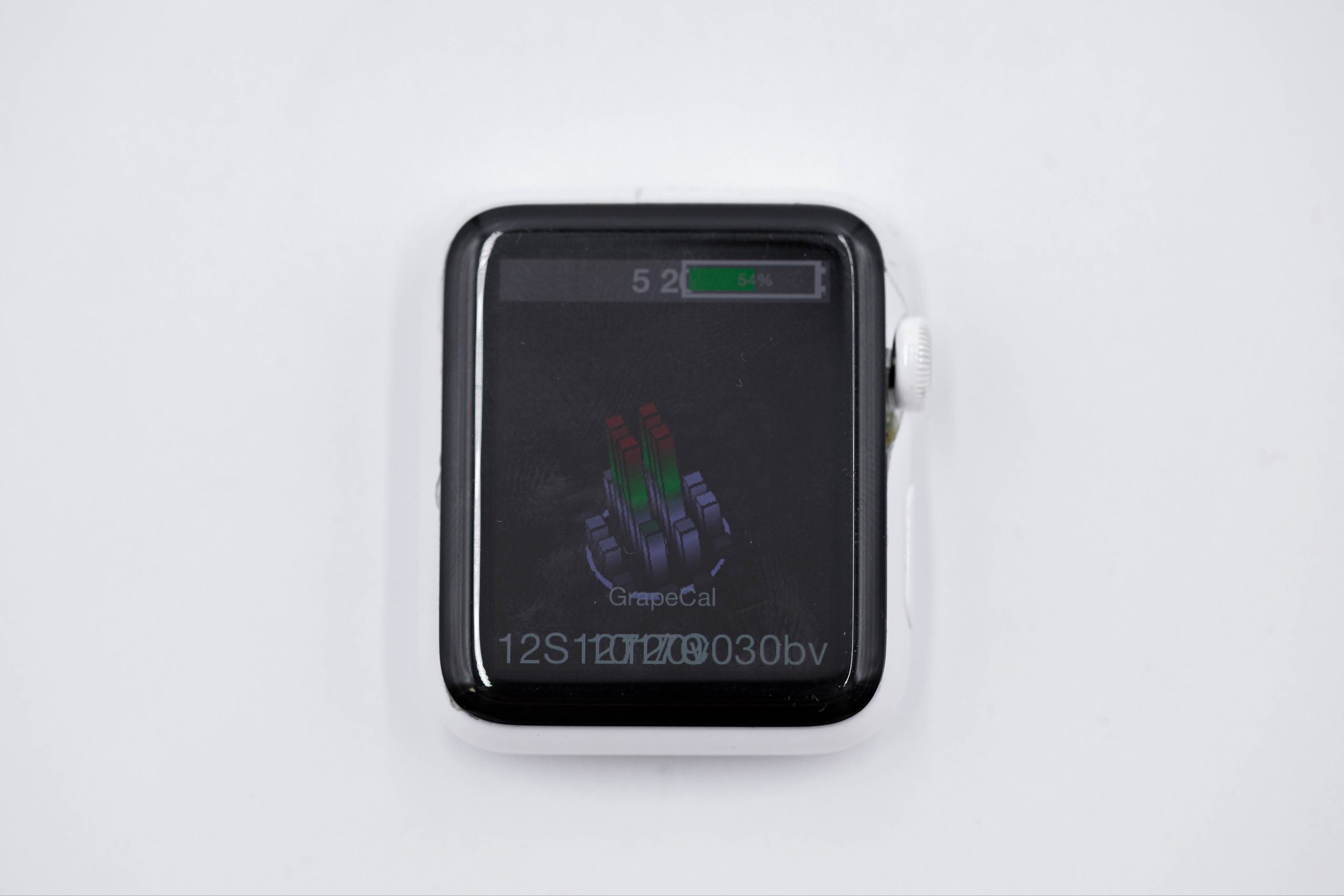 Prototipo de Apple Watch Series 0 con caja hecha de cerámica