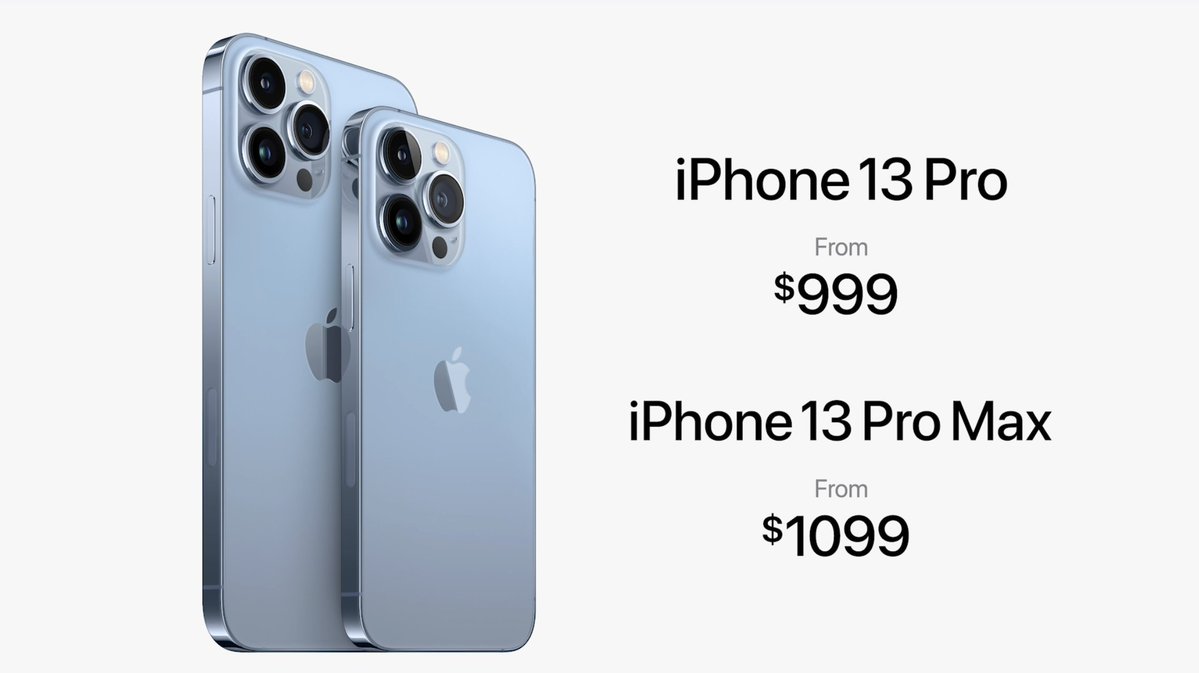 Precios del iPhone 13 Pro
