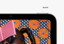 Touch ID en el botón de encendido en el iPad mini 6