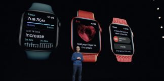 Tim Cook en la presentación del Apple Watch Series 7