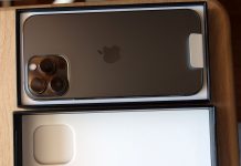iPhone 13 Pro Max en su caja