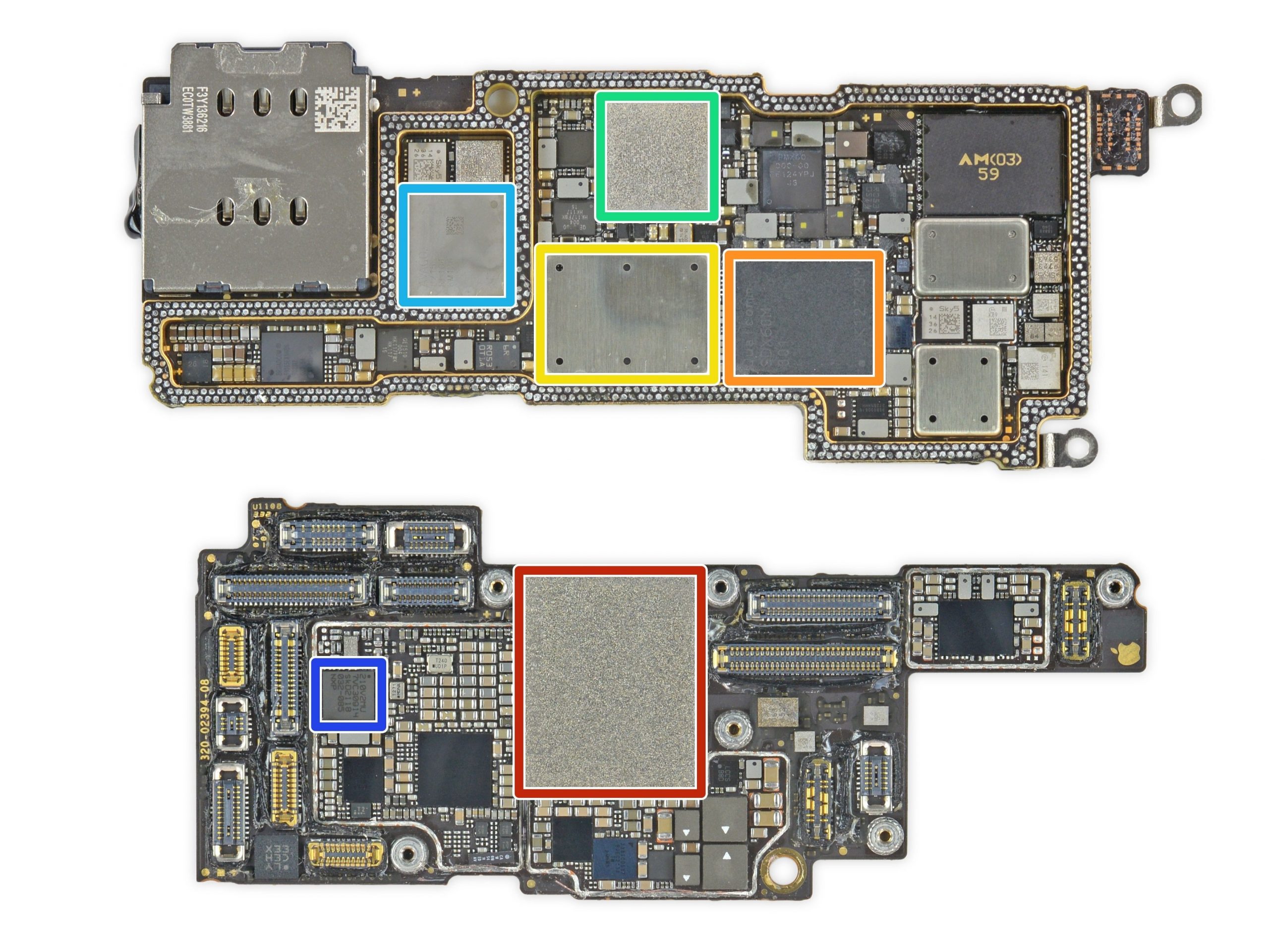 Placa base o logic board del iPhone 13 Pro