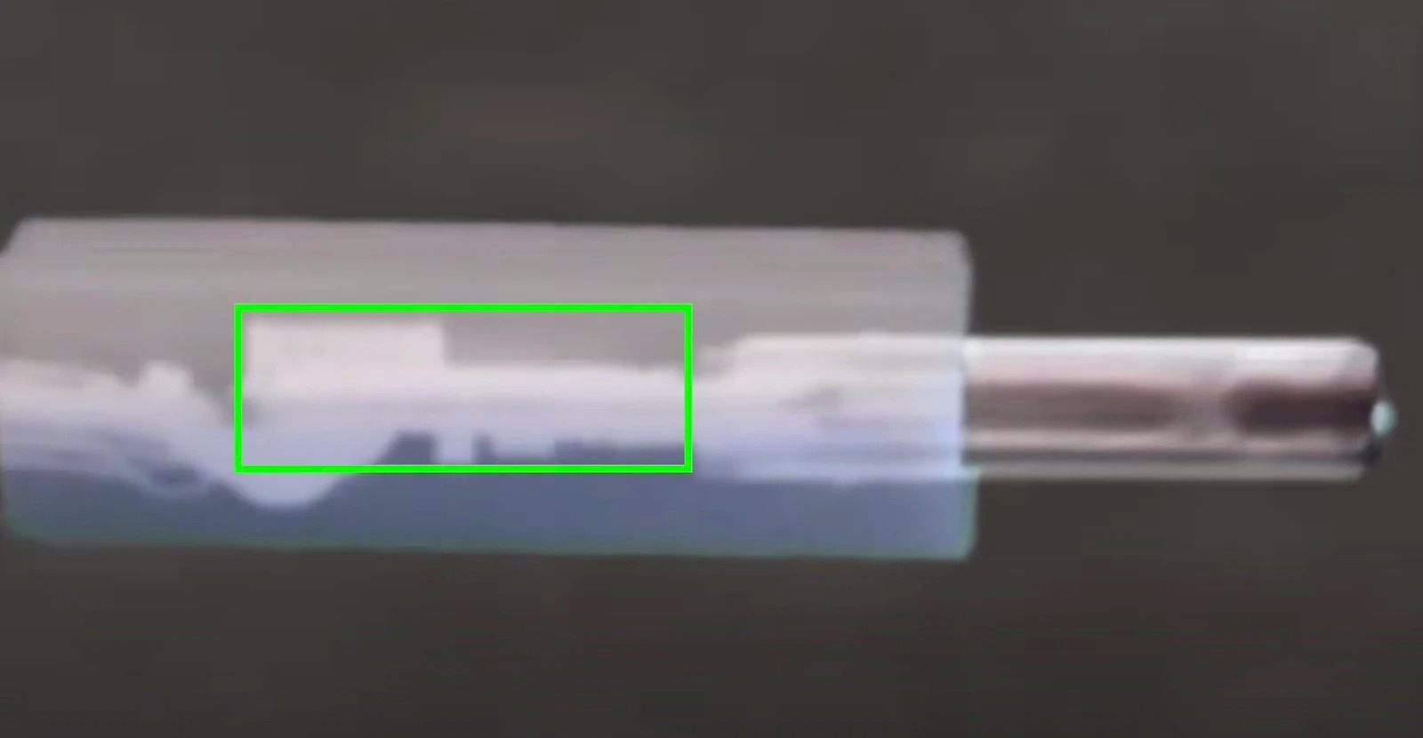 OMG Cable visto con rayos X