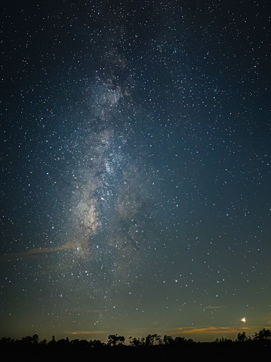 Vía Láctea fotografiada con un iPhone