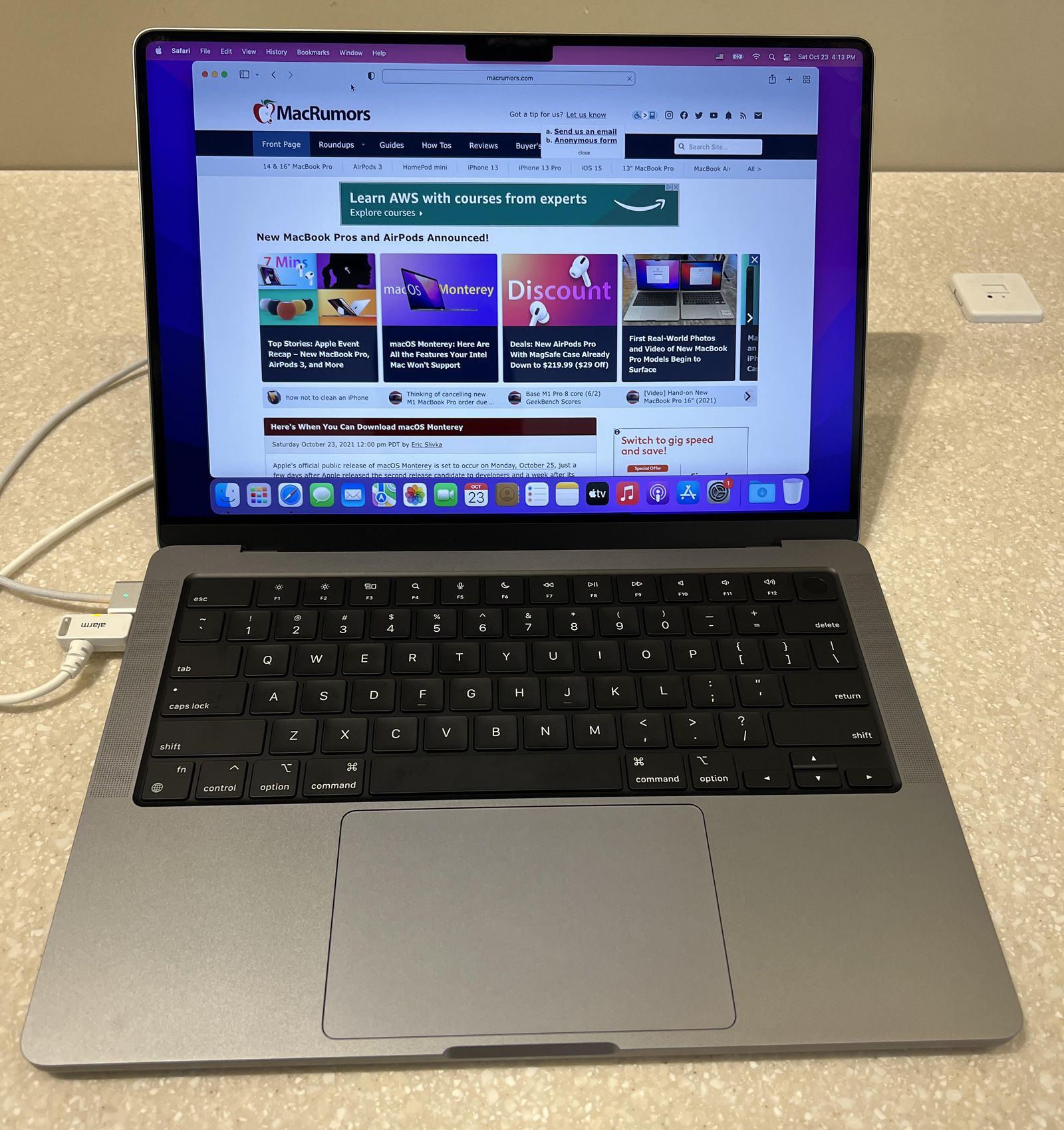 MacBook Pro del 2021 con Apple Silicon