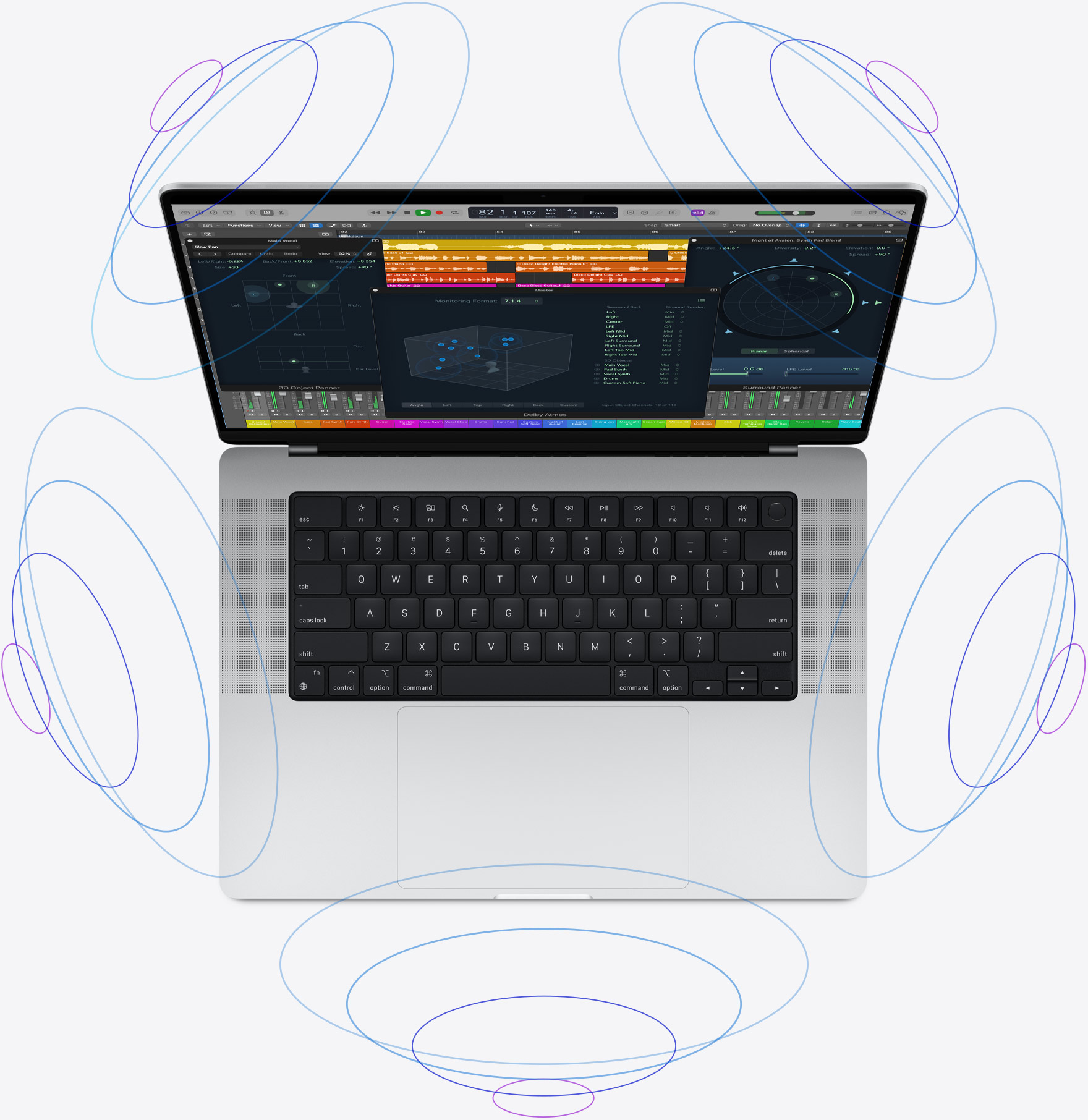 Spatial Audio en el MacBook Pro