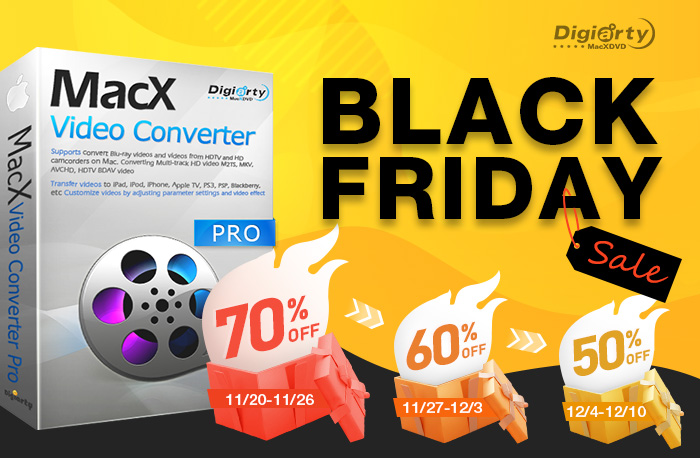 MacX Video Converter Pro en Black Friday