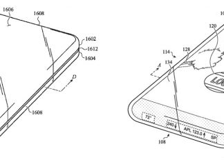 Patente de iPhone mostrando un iPhone de cristal