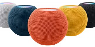 Todos los colores del HomePod mini