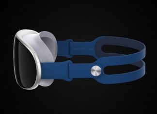 Concepto de diseño de gafas de realidad virtual de Apple