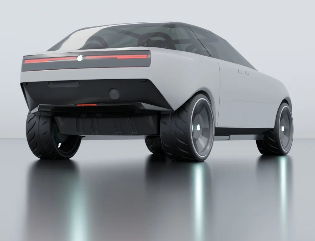 Concepto de diseño de coche de Apple (Apple Car) basado en sus propias patentes