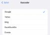 Google es el navegador predeterminado que viene configurado en iOS