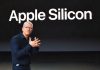 Tim Cook presentando Apple Silicon